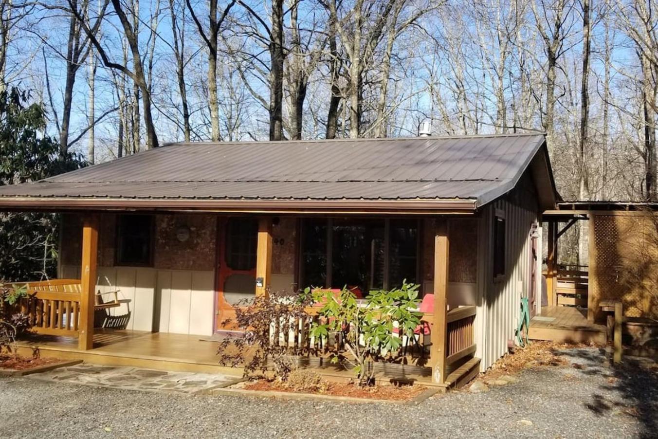 Bark House Heart Of Linville Falls Wspa Newland Bagian luar foto